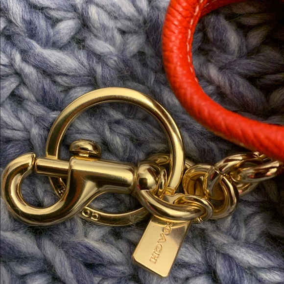 Women's Red Mini Katy Satchel Bag Charm - Picture 7 of 7